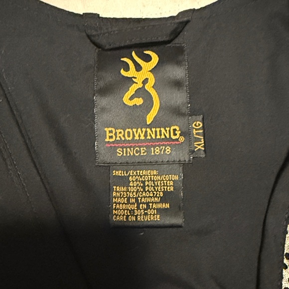 Browning Black and White Shooting Vest - Picture 3 of 3